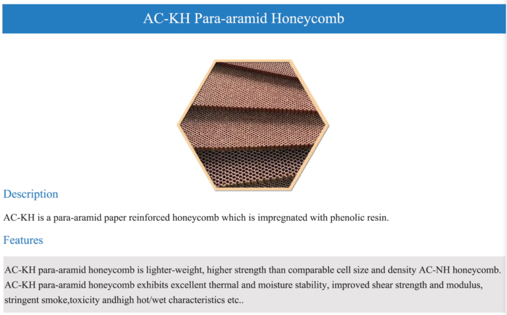 ARAMICORE® Aramid Honeycomb -8--bargain aramid fiber