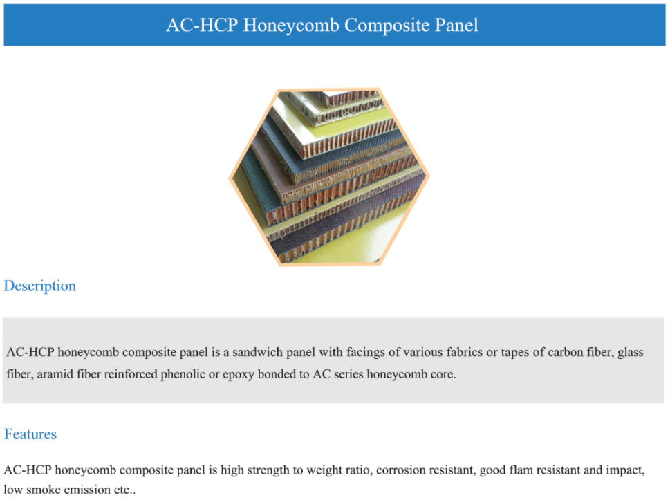 ARAMICORE® Aramid Honeycomb -10--bargain aramid fiber